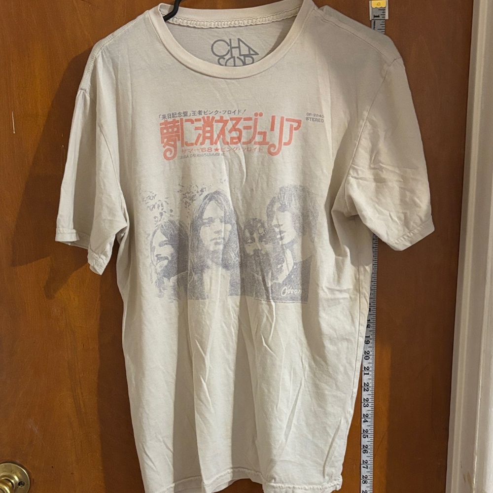 Chaser Cream Graphic Short Sleeve Tee